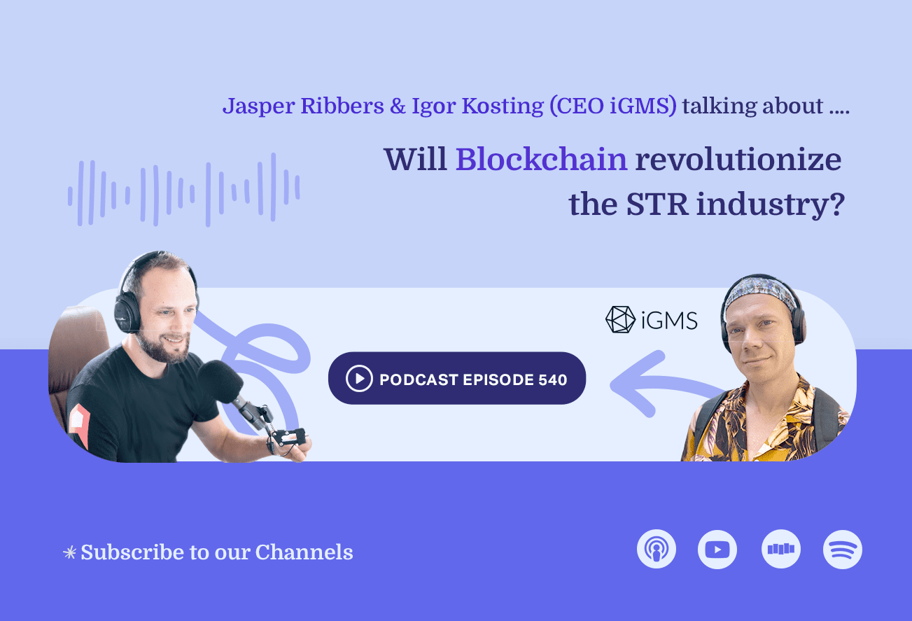 ep 540 will blockchain revolutionize the str industry podcast cover 1