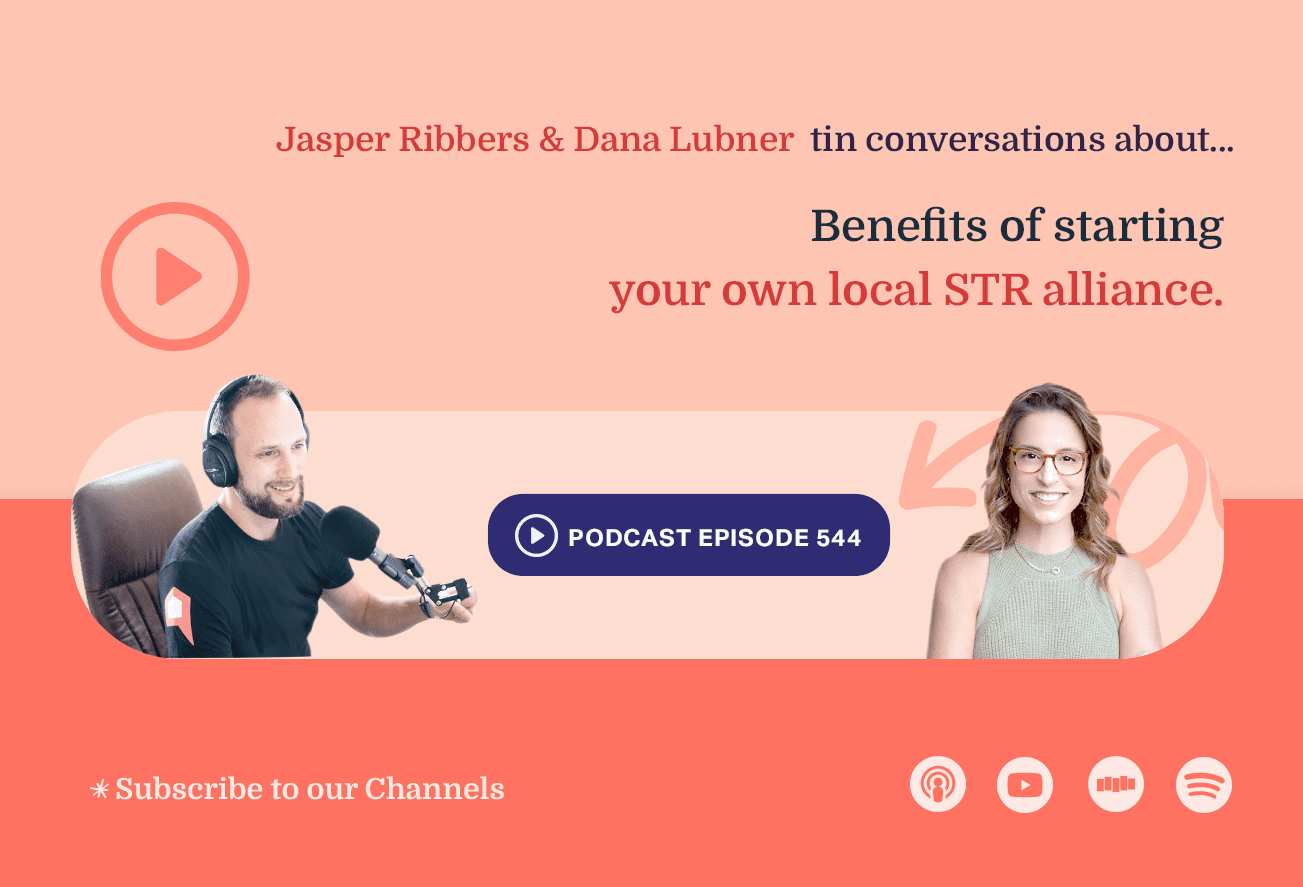 ep 544 benefits of starting your own local str alliance podcast cover