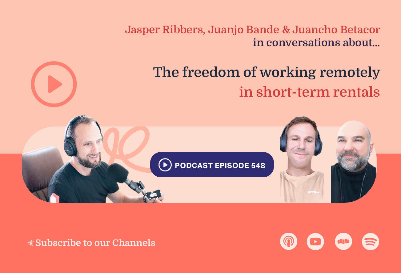 ep 548 work remotely from a cave home on a volcano podcast cover 1