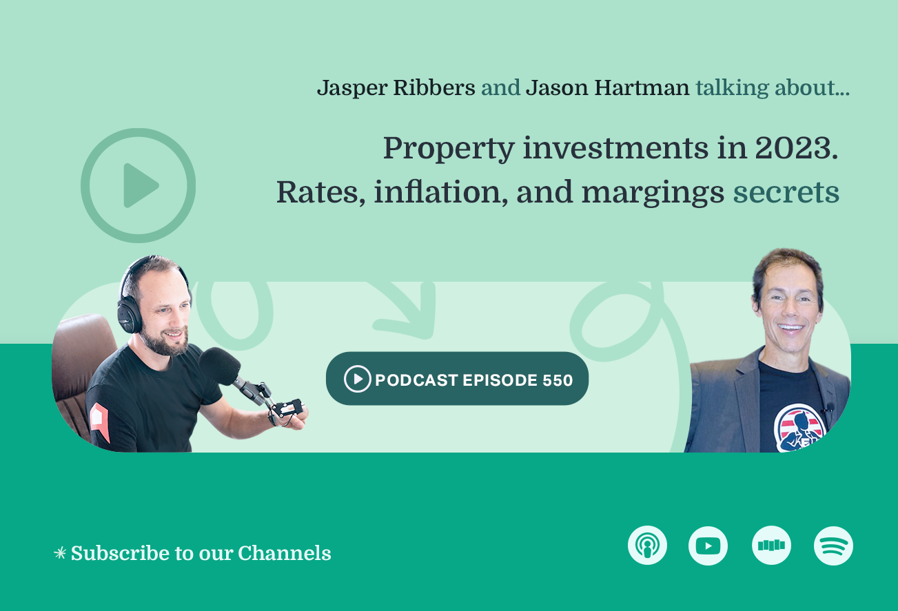 ep 550 the most important chart to watch in real estate in 2023 podcast cover